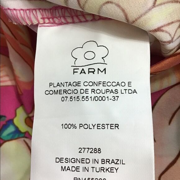 Anthropologie Farm Rio Eulalie Wide-Leg Jumpsuit Floral Pastel Size Small New - Picture 14 of 16